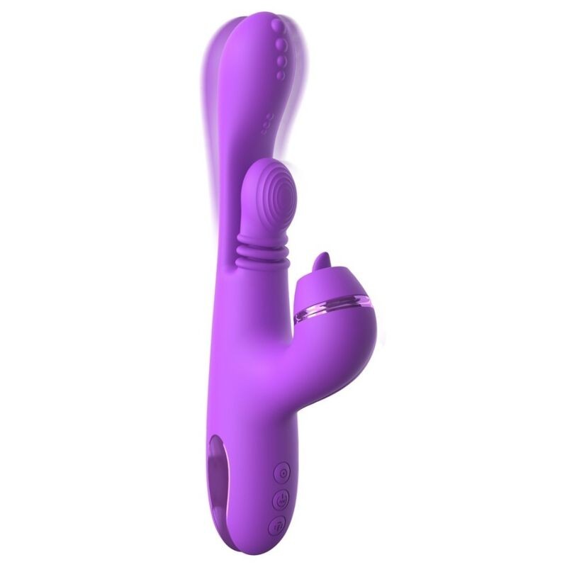 FANTASY FOR HER INTIMOTION PULSE PRO VIBE RABBIT VIBRATOR PURPLE