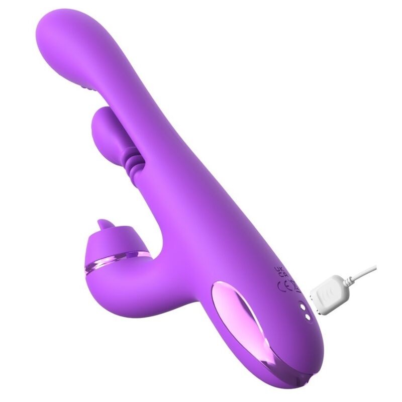 FANTASY FOR HER INTIMOTION PULSE PRO VIBE RABBIT VIBRATOR PURPLE