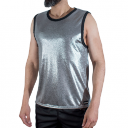 MACHO FINE GLITTER T SHIRT L XL