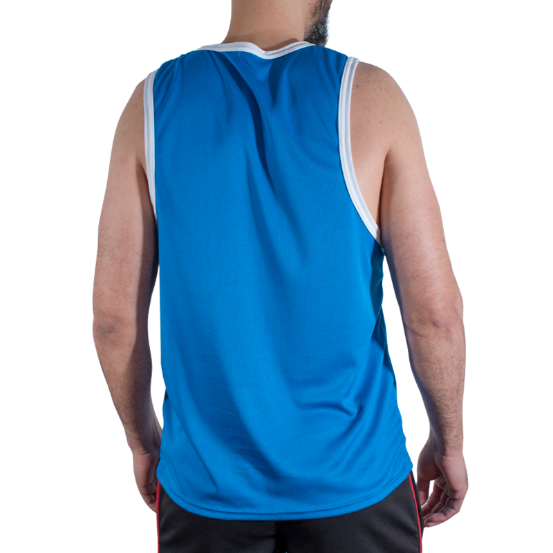 MACHO CMV002 BLUE GYM T SHIRT S M