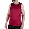 MACHO CMV003 MAROON GYM T SHIRT S M