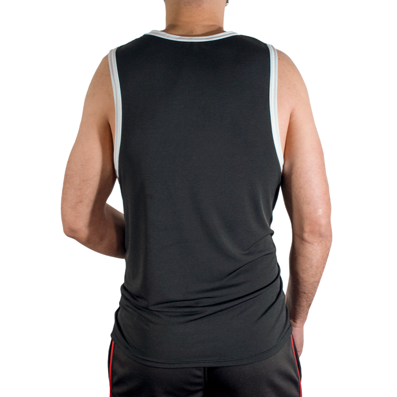 MACHO CMV004 BLACK GYM T SHIRT S M