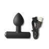 ROCKS OFF NOVA ASTRYX RECHARGEABLE PREMIUM POWERFUL ANAL PLUG 16 FUNCTION BLACK