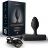 ROCKS OFF NOVA SOLARIS RECHARGEABLE SLIM POWERFUL ANAL PLUG 16 FUNCTION BLACK