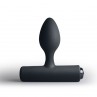 ROCKS OFF NOVA SOLARIS RECHARGEABLE SLIM POWERFUL ANAL PLUG 16 FUNCTION BLACK