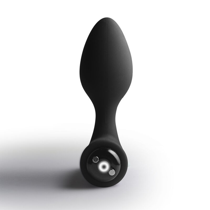ROCKS OFF NOVA SOLARIS RECHARGEABLE SLIM POWERFUL ANAL PLUG 16 FUNCTION BLACK