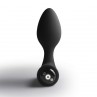 ROCKS OFF NOVA SOLARIS RECHARGEABLE SLIM POWERFUL ANAL PLUG 16 FUNCTION BLACK