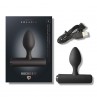 ROCKS OFF NOVA SOLARIS RECHARGEABLE SLIM POWERFUL ANAL PLUG 16 FUNCTION BLACK