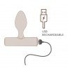 ROCKS OFF NOVA SOLARIS RECHARGEABLE SLIM POWERFUL ANAL PLUG 16 FUNCTION BLACK