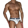 MACHO MCH006 CLASSIC SLIP WHITE BLACK S