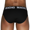MACHO MCH007 CLASSIC SLIP BLACK BLACK S