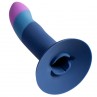 ROMP PICCOLO SILICONE DILDO WITH TRICOLOR SUCTION CUP 14 CM