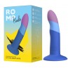 ROMP PICCOLO SILICONE DILDO WITH TRICOLOR SUCTION CUP 14 CM