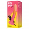 ROMP DIZI SILICONE DILDO WITH SUCTION CUP TRICOLOR 18 CM