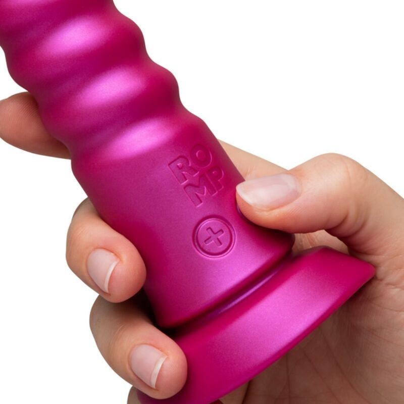 ROMP JIGGLE UP AND DOWN VIBRATOR WITH PINK SUCTION CUP