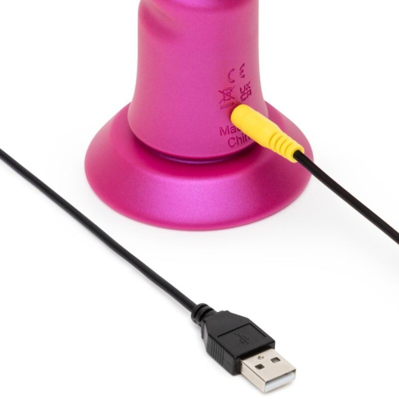 ROMP JIGGLE UP AND DOWN VIBRATOR WITH PINK SUCTION CUP