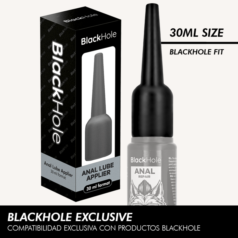 BLACK HOLE ANAL LUBE APPLIER S SIZE 30 ML