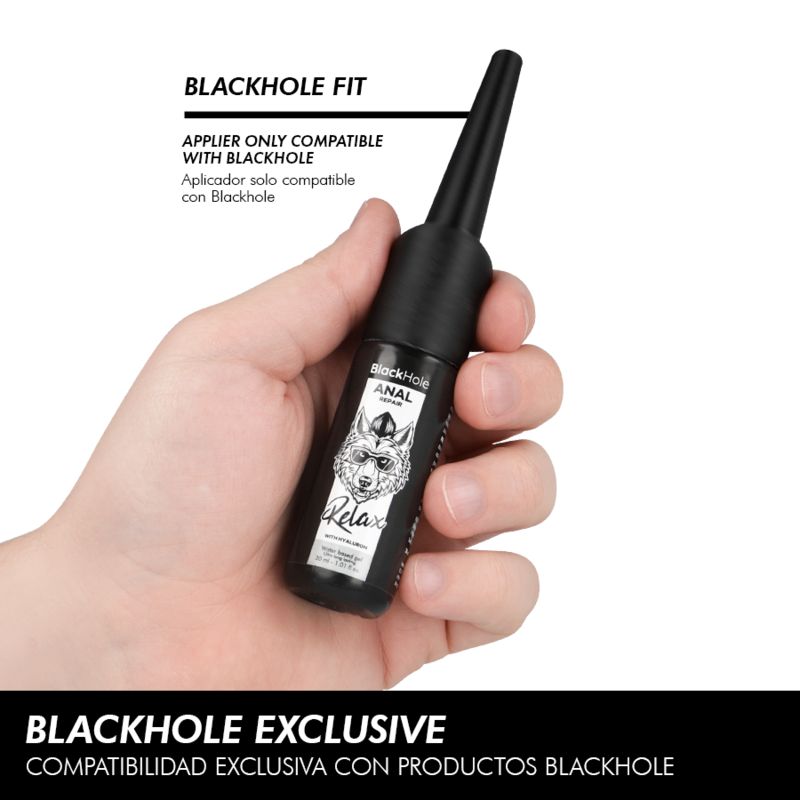 BLACK HOLE ANAL LUBE APPLIER S SIZE 30 ML