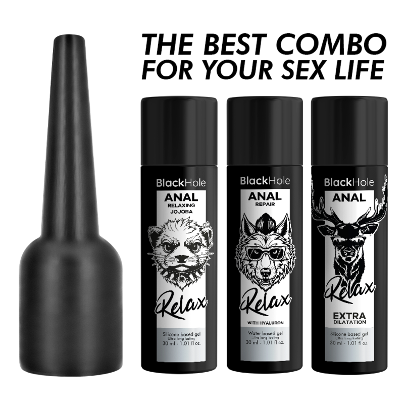BLACK HOLE ANAL LUBE APPLIER S SIZE 30 ML