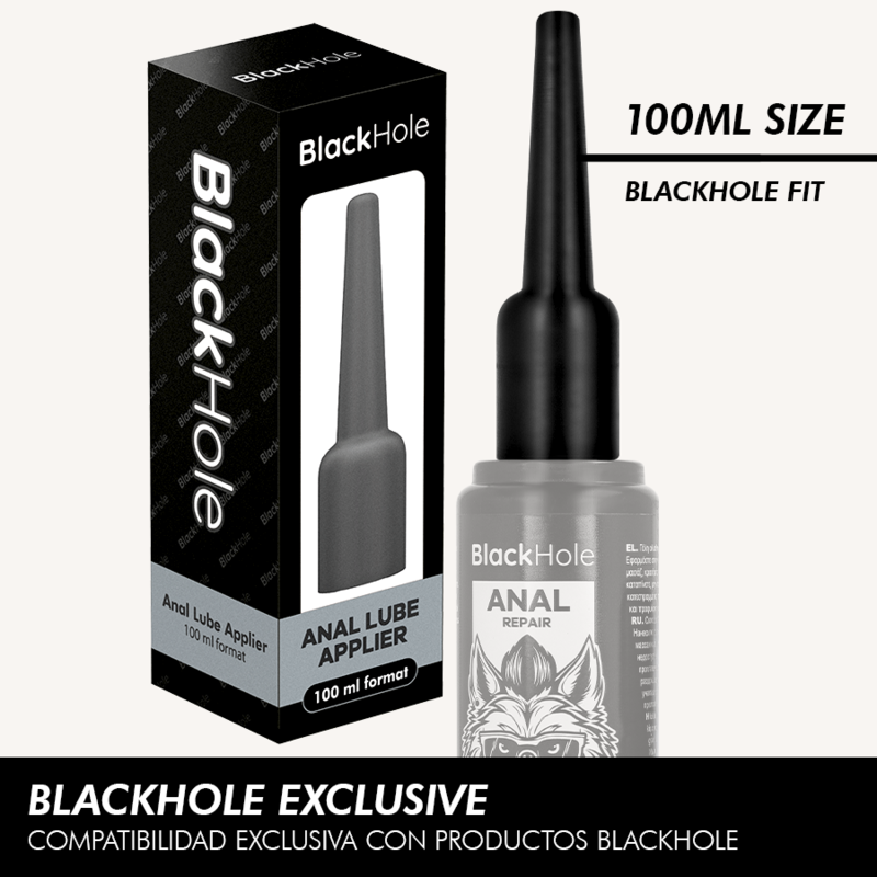 BLACK HOLE ANAL LUBE APPLIER L SIZE 100 ML