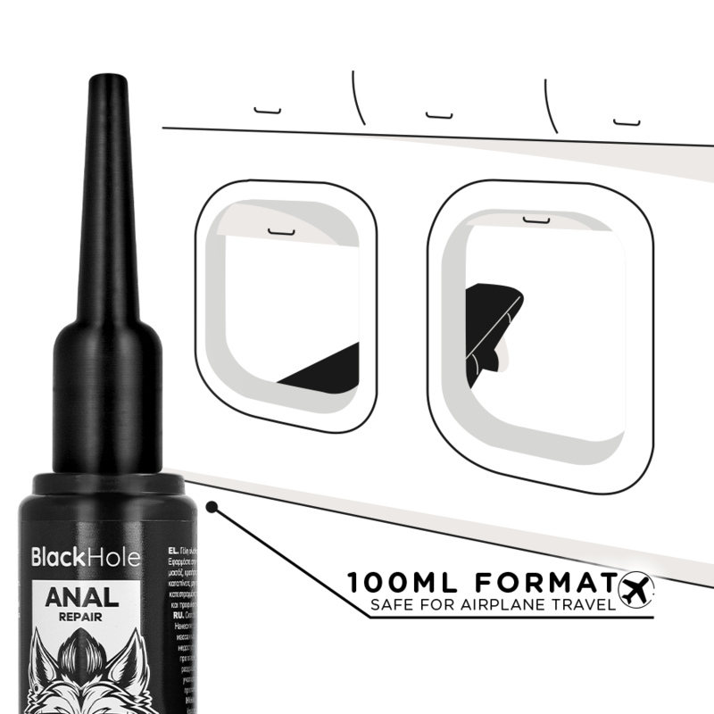 BLACK HOLE ANAL LUBE APPLIER L SIZE 100 ML