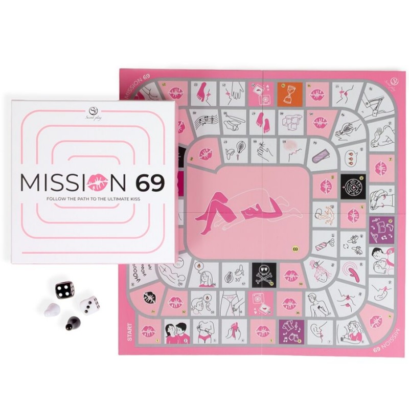 SECRET PLAY BOARD GAME FOR COUPLES MISSION 69