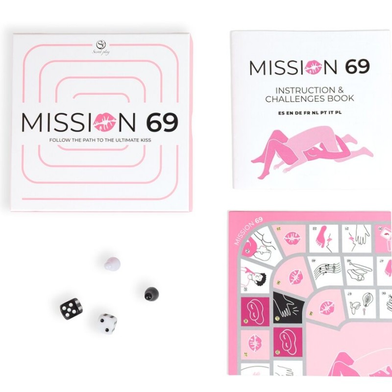 SECRET PLAY BOARD GAME FOR COUPLES MISSION 69