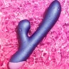 ROMP PULSE RABBIT DUAL G SPOT VIBRATOR ELECTRIC BLUE