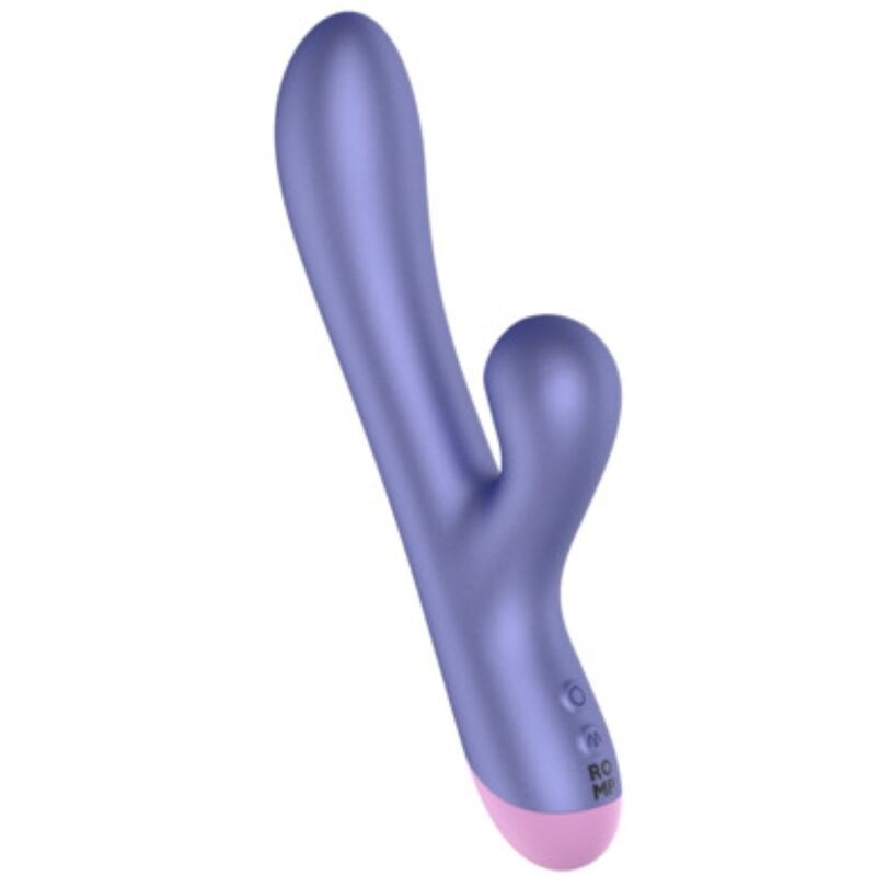 ROMP PULSE RABBIT DUAL G SPOT VIBRATOR ELECTRIC BLUE
