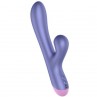 ROMP PULSE RABBIT DUAL G SPOT VIBRATOR ELECTRIC BLUE