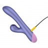 ROMP PULSE RABBIT DUAL G SPOT VIBRATOR ELECTRIC BLUE