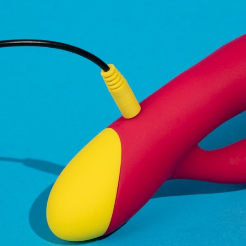 ROMP JAZZ RECHARGEABLE RABBIT VIBRATOR RED