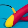 ROMP JAZZ RECHARGEABLE RABBIT VIBRATOR RED