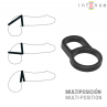 INTENSE CONLETH ADJUSTABLE DOUBLE PENIS RING MODEL 3