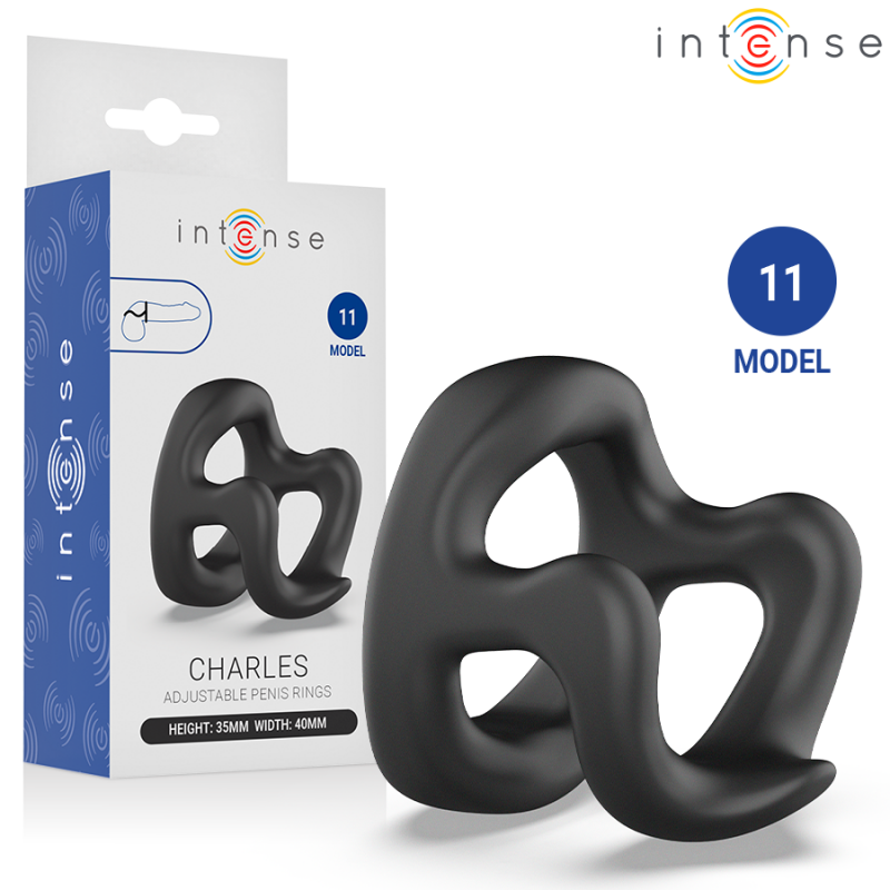 INTENSE CHARLES ADJUSTABLE PENIS RING MODEL 11