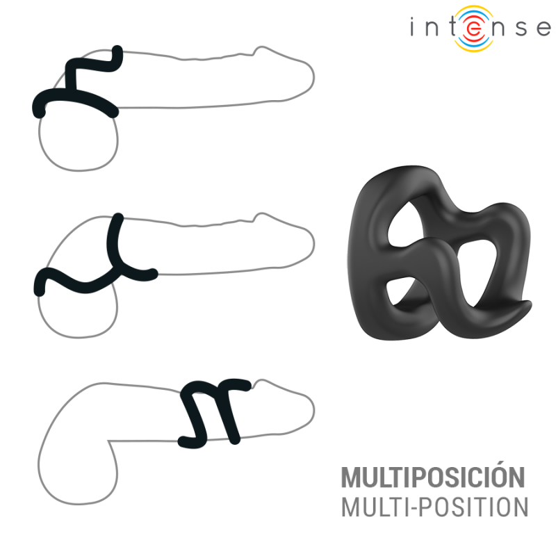 INTENSE CHARLES ADJUSTABLE PENIS RING MODEL 11