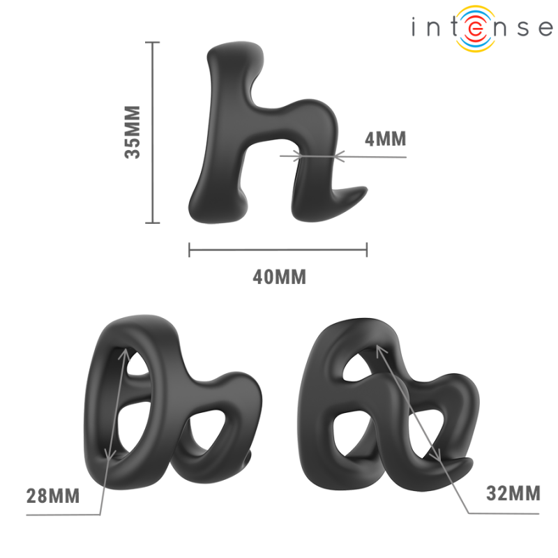 INTENSE CHARLES ADJUSTABLE PENIS RING MODEL 11