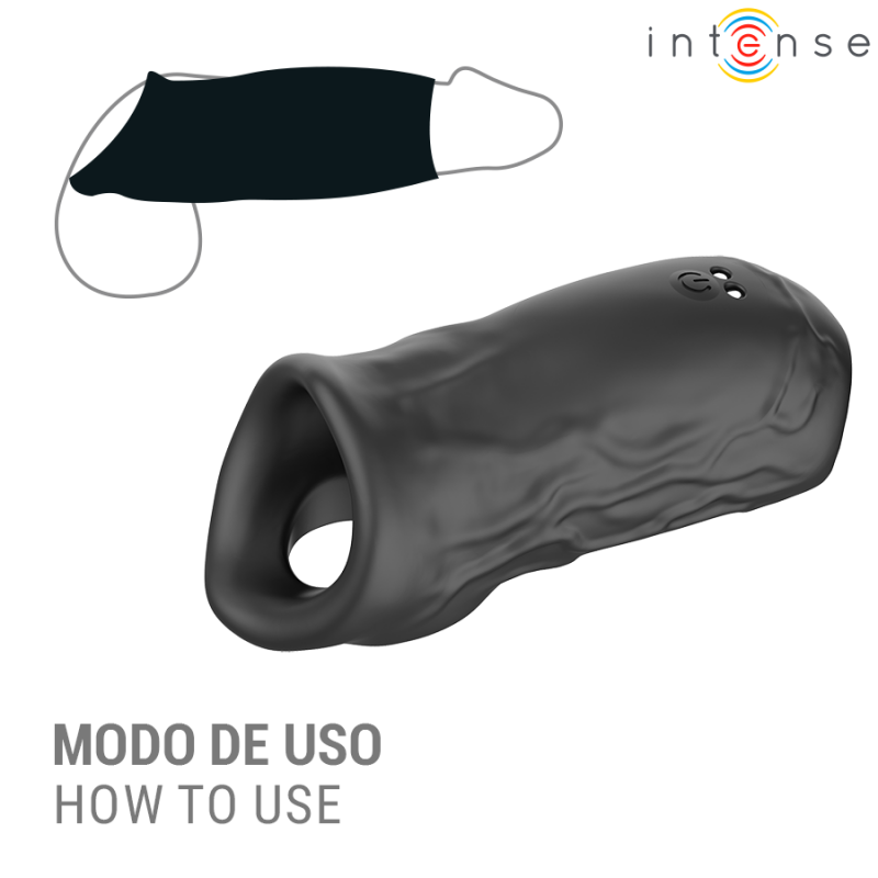 INTENSE SEAN VIBRATING ADJUSTABLE PENIS RING MODEL 13