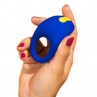 ROMP JUKE SILICONE PENIS RING WITH CLITORAL STIMULATION VIBRATOR