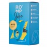 ROMP JUKE SILICONE PENIS RING WITH CLITORAL STIMULATION VIBRATOR