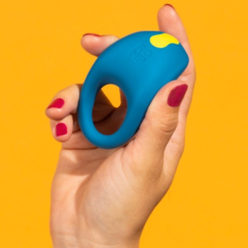 ROMP JUKE SILICONE PENIS RING WITH CLITORAL STIMULATION VIBRATOR