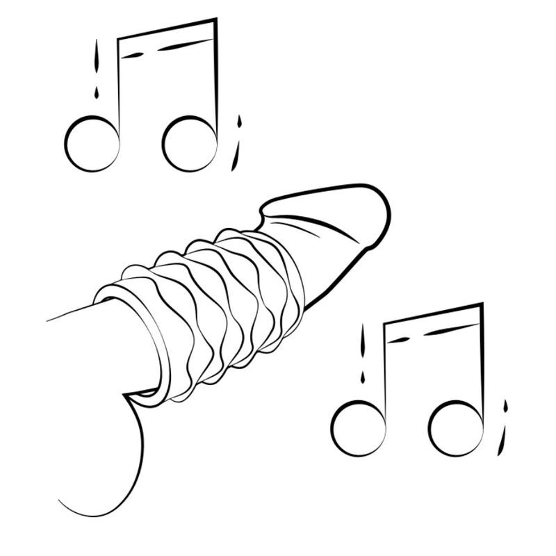 ROMP MOSH TRANSPARENT MALE MASTURBATOR WITH 6 CM REVERSBLE SHEATH