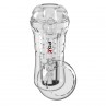 PDX ELITE VIEWTUBE PLUS SEE THRU EZ GRIP TRANSPARENT STROKER 21 CM
