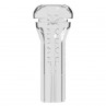 PDX ELITE VIEWTUBE PLUS SEE THRU EZ GRIP TRANSPARENT STROKER 21 CM