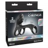 FANTASY C RINGZ ULTIMATE COUPLES CAGE PRO VIBRATING COCK RING 195 CM