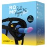 ROMP PICCOLO HARNESS SILICONE DILDO WITH TRICOLOR SUCTION CUP 14 CM