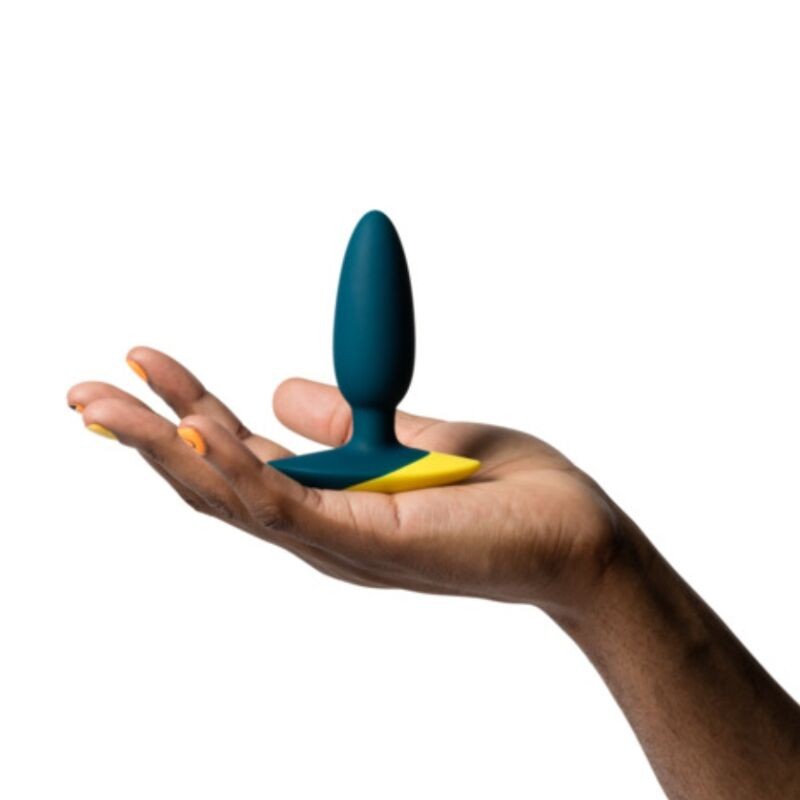 ROMP BASS PLUG ANAL VIBRATOR 10 CM GREEN