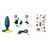 ROMP BASS PLUG ANAL VIBRATOR 10 CM GREEN