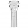 PDX ELITE VIEWTUBE VAC XXL TRANSPARENT STROKER WITH SUCTION PUMP 273 CM