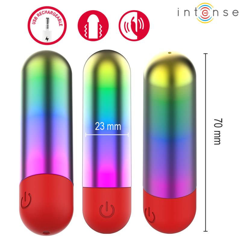 INTENSE DEBBIE RAINBOW CLITORIS VIBRATING BULLET